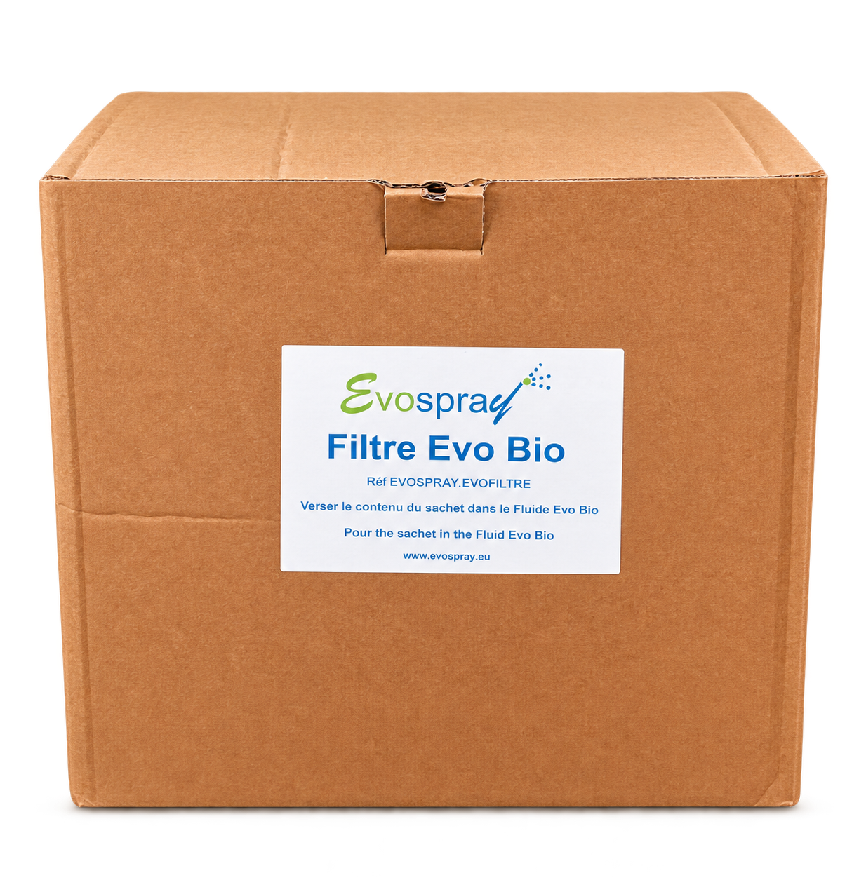 Filtre microbien EVO BIO sur fond clair